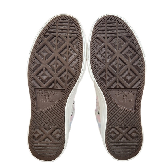 Converse Chuck Taylor lift Inked Platform Hi Tops Egret Pink, Women's 6 - Picture 6 of 7